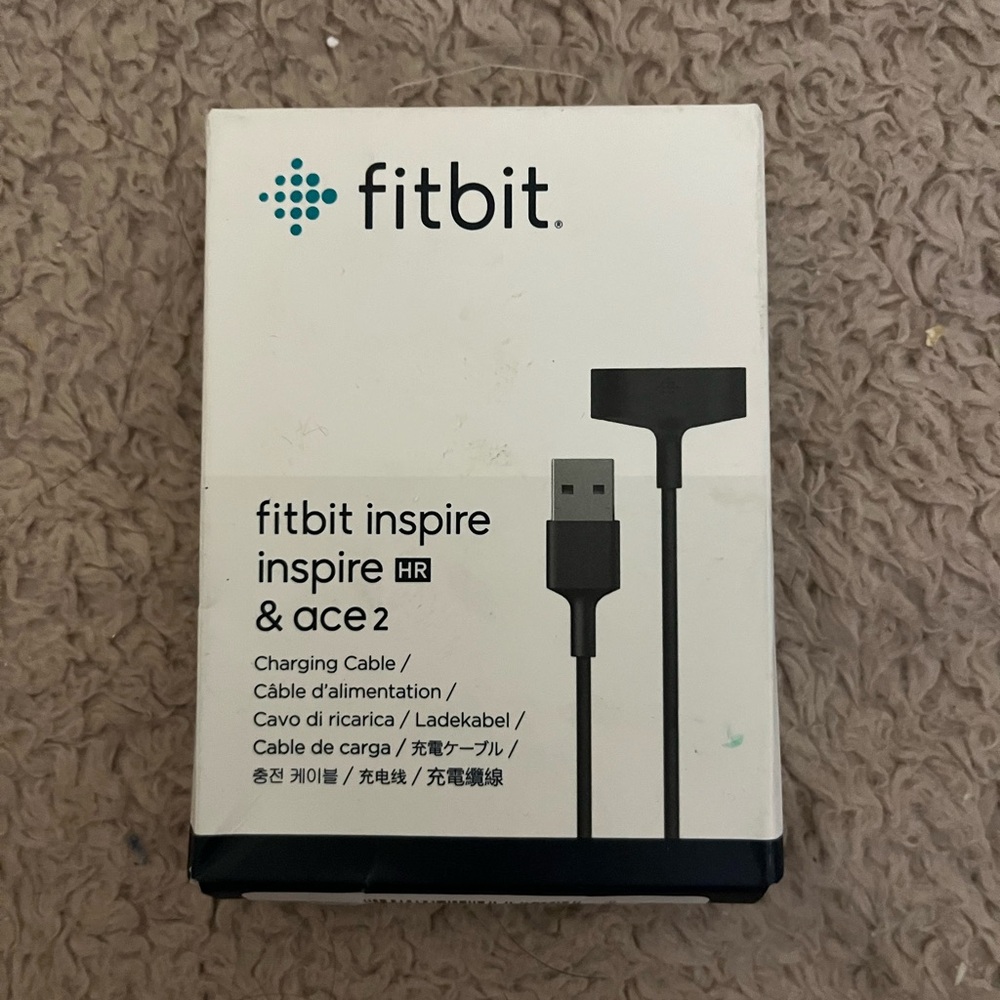 Fitbit Inspire HR & Ace 2 USB Charging Cable - Black